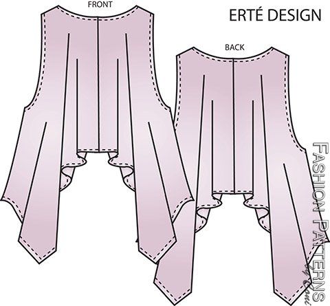 CS1401 - Erté Wrap, Circular Wrap and Cocoon Wrap : Learn Pattern Fitting, Sewing & Design | Fashion Patterns