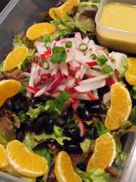 citrus salad beans