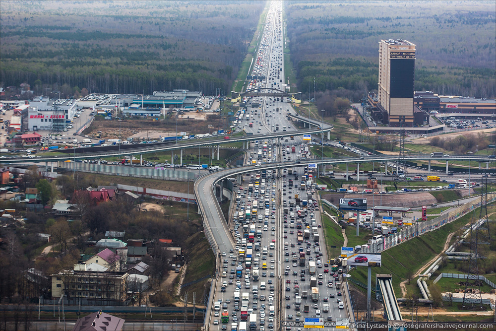 Пробки на МКАД 29.04.2015