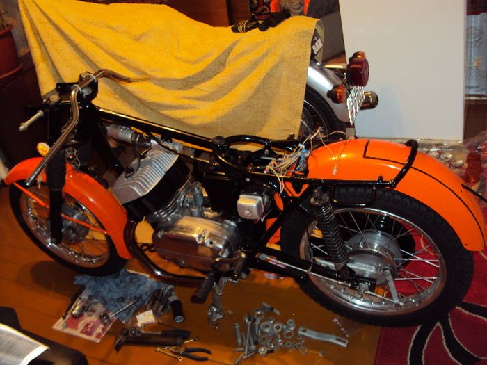 Восстановление мотоцикла Cezet 350 Cezet, восстановление, мото, мотоцикл, реставрация