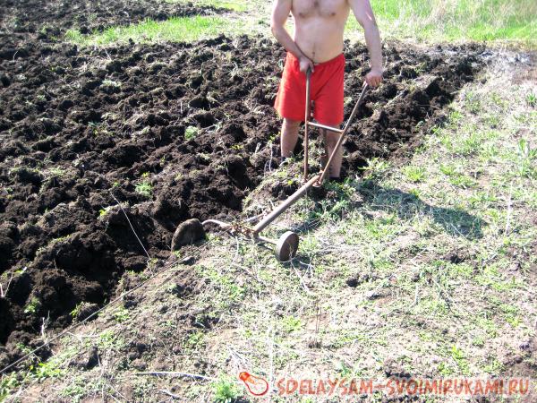Самодельный пахать огород Самодельный пахать огород