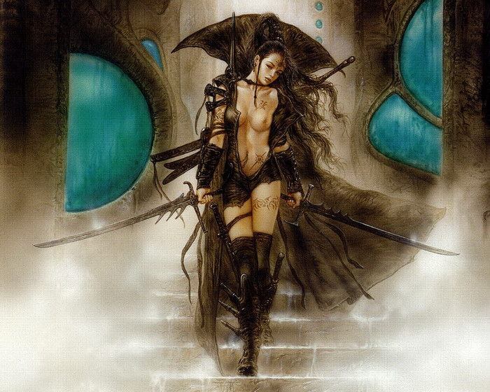 Фантастические картины Luis Royo