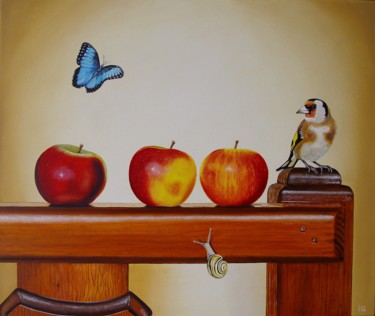 Pommes et compagnie 46x55x2 cm ©2019 - Jean-Pierre Walter