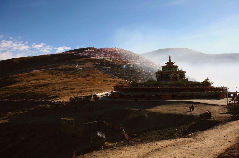Уникальный монастырь Сэда в Тибете  монастырь, тибет