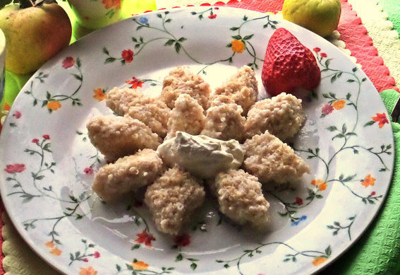 Рецепты по четвергам. Клёцки, ньокки, галушки, вареники. Сладкие ленивые вареники (2) Рецепты по четвергам. Клёцки, ньокки, галушки, вареники. Сладкие ленивые вареники (2)
