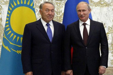 Путин и Назарбаев подписали соглашение по дну Каспия