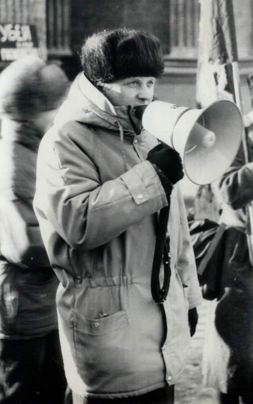 Фотохроника акций питерских анархистов (1988-1993гг.)