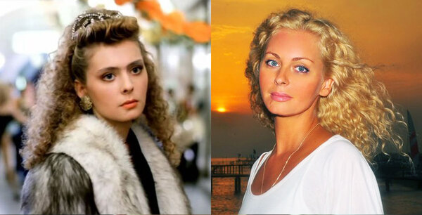 Ирина Маркова (слева в фильме «Настя»)