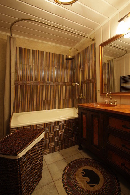 Рустика Ванная комната by Viphouse architects