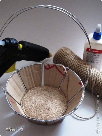 корзинки из шпагата (4) (361x480, 33Kb)