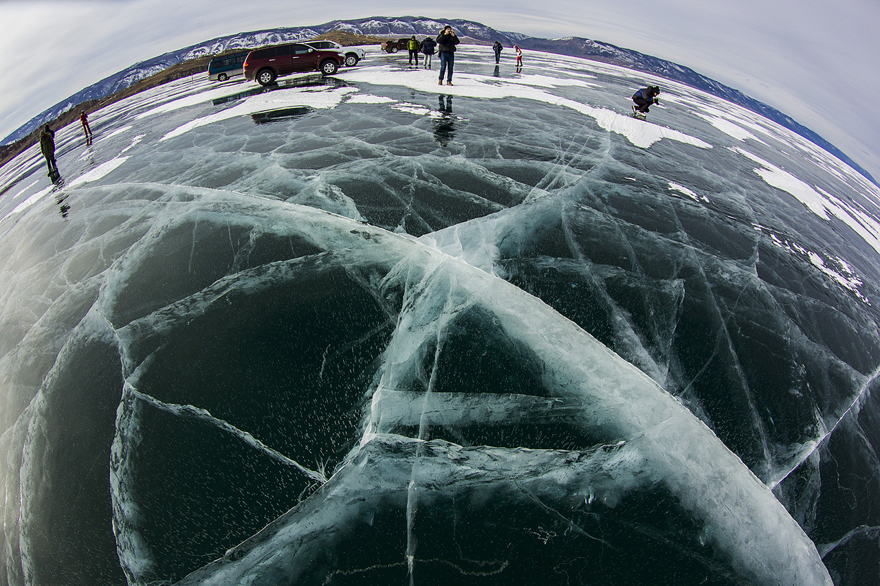 Подледный мир Байкала байкал, лед, подводой