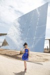 World's First Solar Power Catwalk