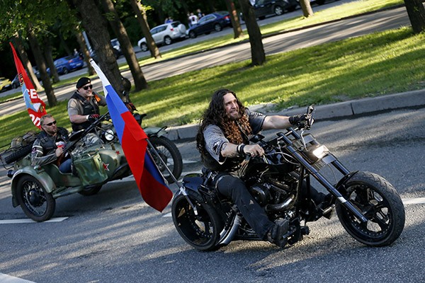 Польские "катынские" байкеры встали на защиту "Ночных Волков"