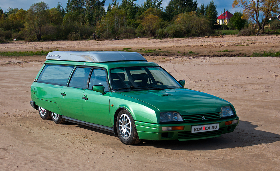 Шестиколесный Citroen Шестиколесный Citroen CX Tissier, SixWheeler, citroen