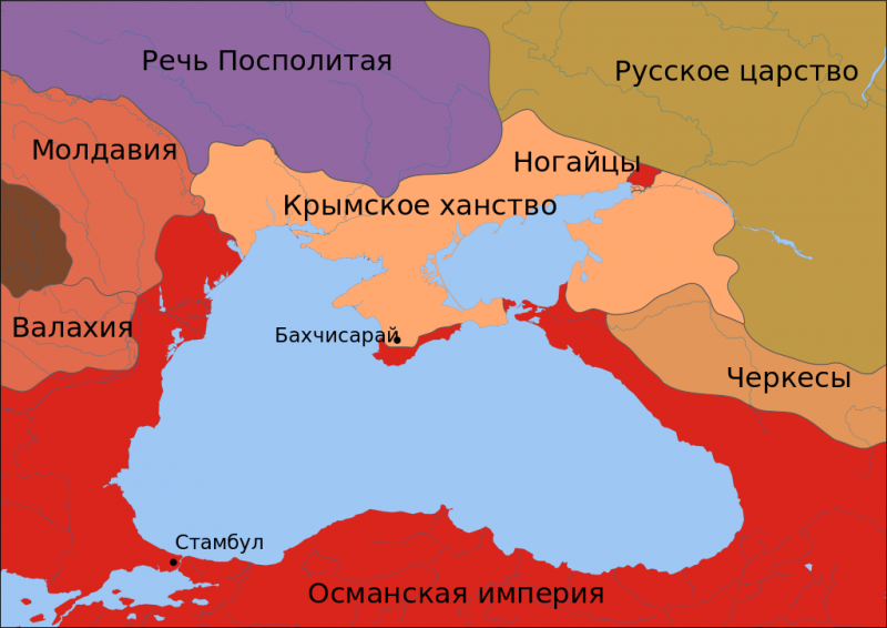 Крым: хищное Крымское ханство