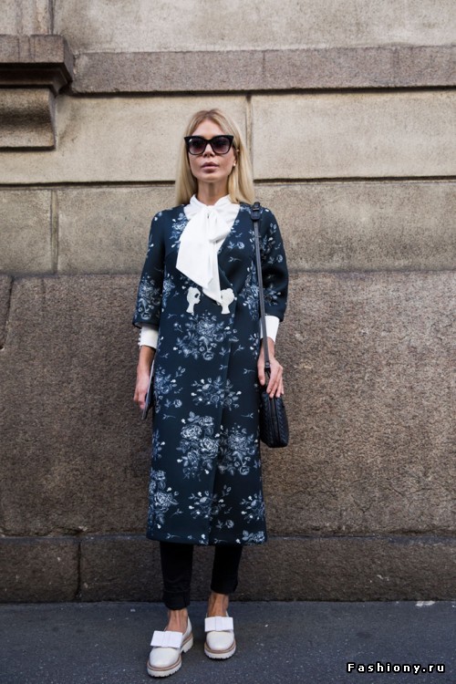 Неделя моды в Милане весна-лето 2016 - street style Неделя моды в Милане весна-лето 2016 - street style