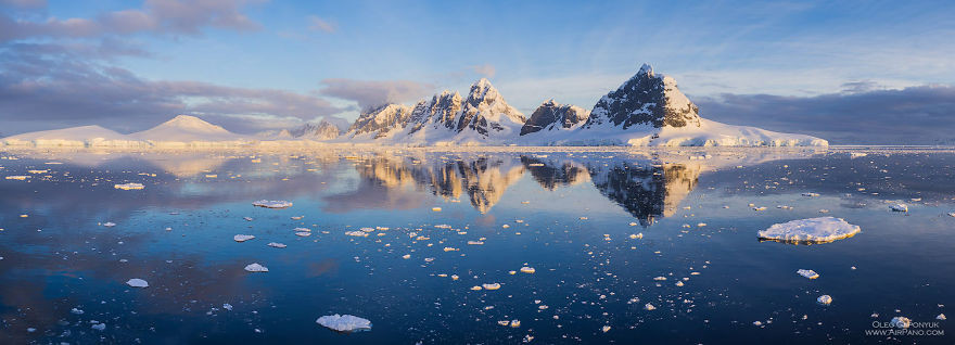 Самый холодный континент  Антарктика, фотография