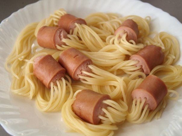 Вкусное спагетти в домашних условиях Вкусное спагетти в домашних условиях