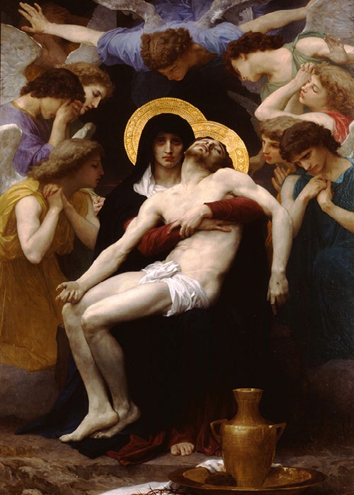 «Пьета».(1876). Автор: William Bouguereau. «Пьета».(1876). Автор: William Bouguereau.