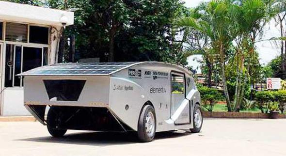  Автомобиль- броневик на солнечных батареях