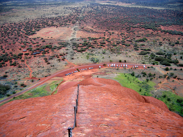 Скала Улуру (Айерс Рок),  Австралия. Фото /Uluru (Ayers Rock), Australia