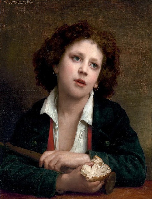 «Итальянский мальчик с куском хлеба». Автор: William Bouguereau. «Итальянский мальчик с куском хлеба». Автор: William Bouguereau.