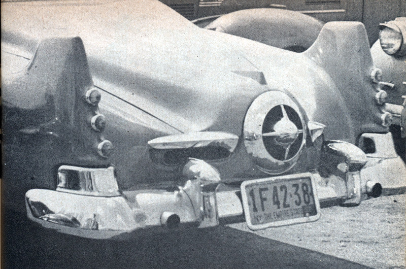 Studebaker '1950, оригинально переоформленный R. K. Body Works для некоего Карла Жемброта Мл. (Carl Szembrot Jr.) из Олбани, NY в 1952 г. автодизайн, американский автопром