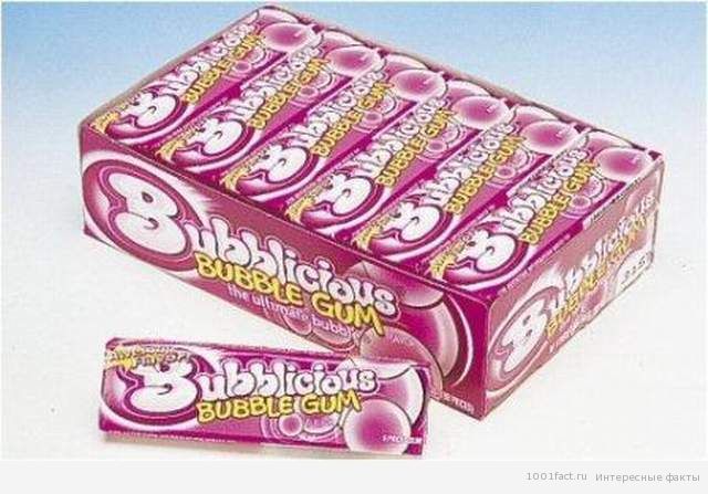 жевательная резинка bublgum