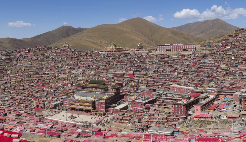 Уникальный монастырь Сэда в Тибете  монастырь, тибет