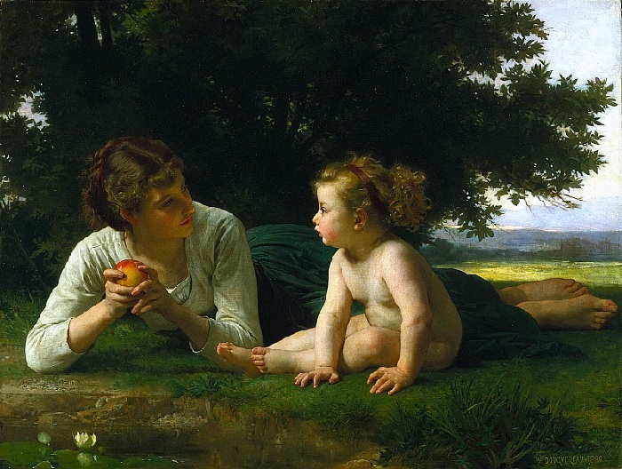 «Соблазн». Автор: William Bouguereau. «Соблазн». Автор: William Bouguereau.