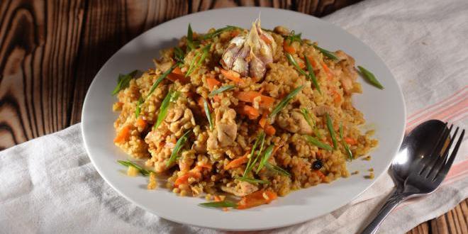 Плов из булгура