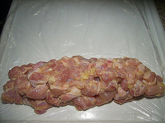 Очень простой рецепт куриной колбасы