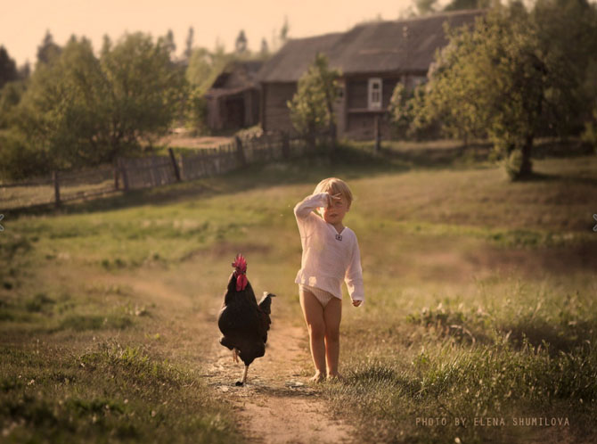 Лето в деревне