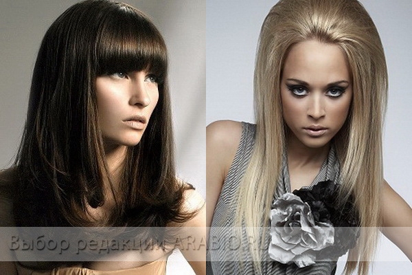 Прически с начесом для прямых волос