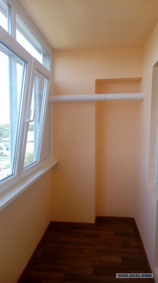 Ремонт балкона тещи за 10 дней