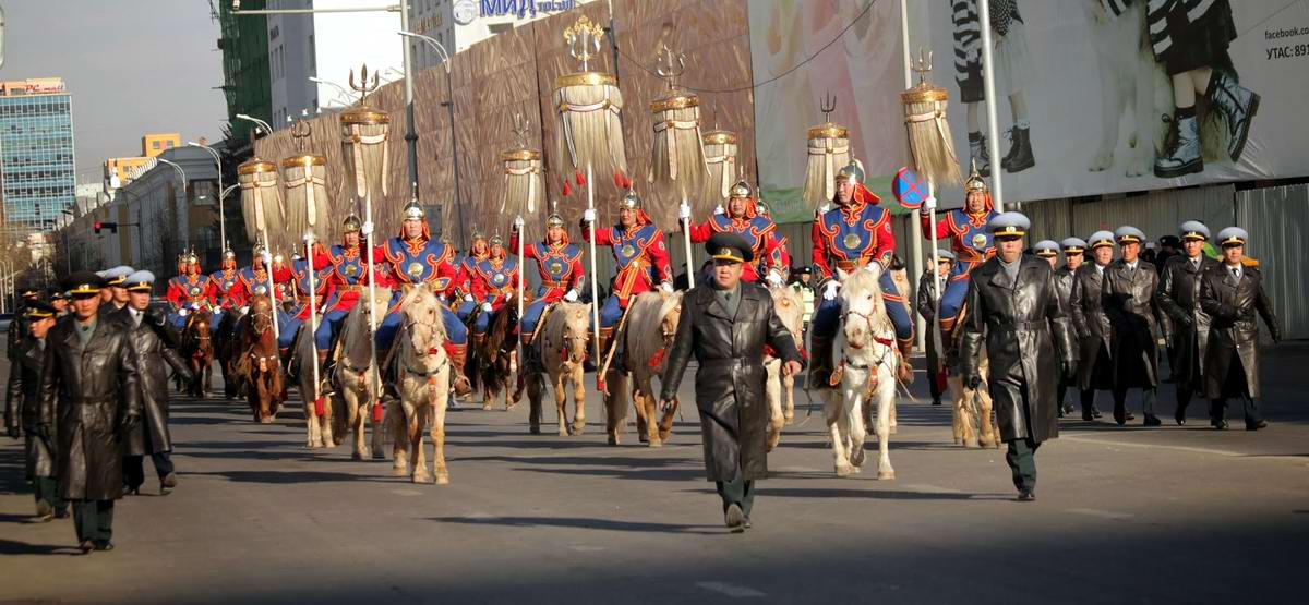 Наследники Чингиз-хана: монгольская президентская гвардия (2)