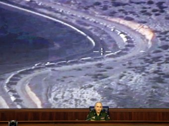 Генштаб показал фото и видео тысяч бензовозов ИГИЛ по пути в Турцию