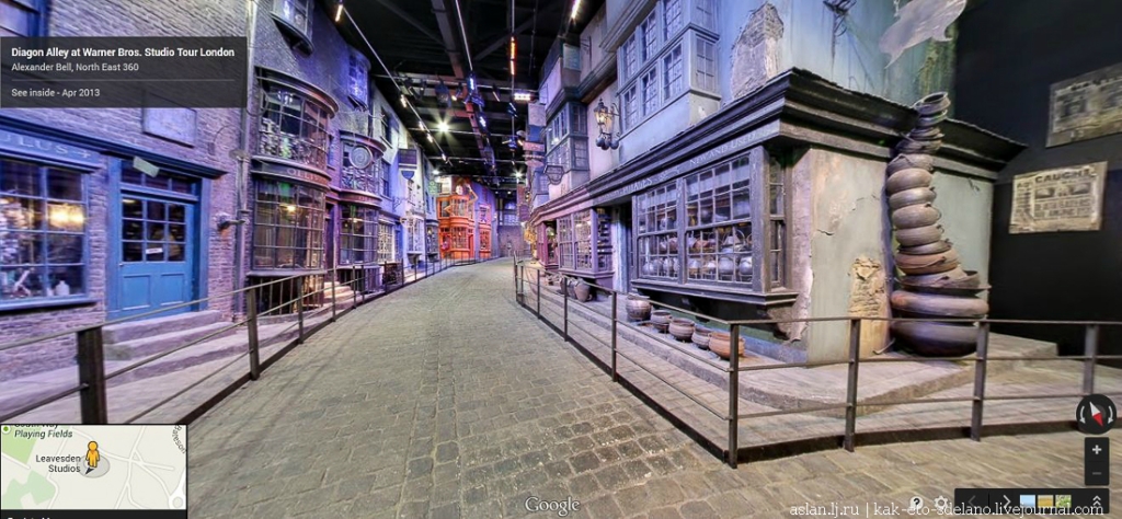 Как делают панорамы для Google Street View