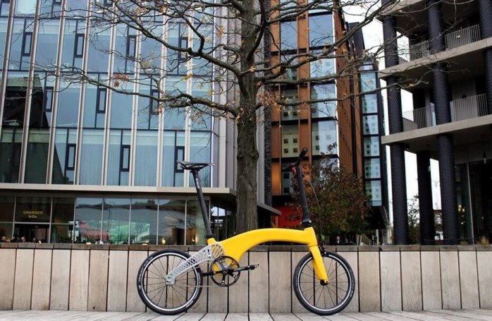 Суперлегкий городской велосипед.