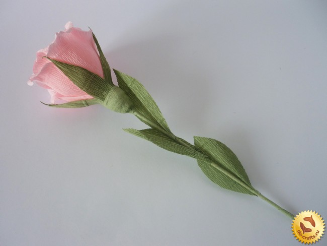Как сделать розы из гофрированной бумаги своими руками