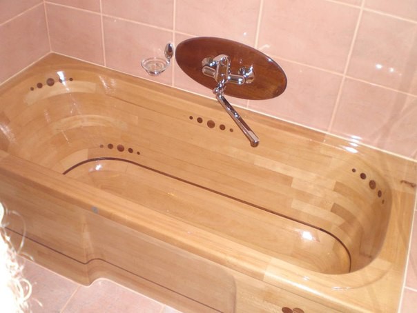 Деревянная ванна своими руками ванна, дерево, своими руками
