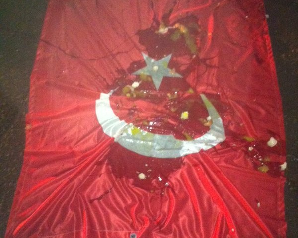 Ульяновцы сняли турецкий флаг с пивзавода