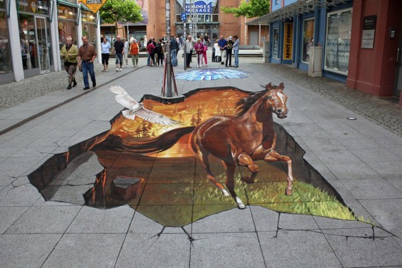 3D Street Art Николая Арндта