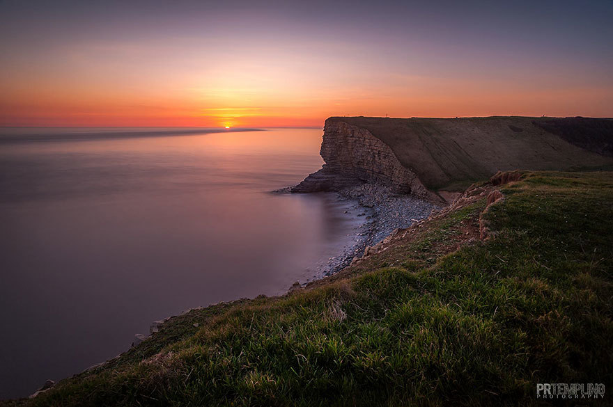 Мыс Nash Point. Уэльс