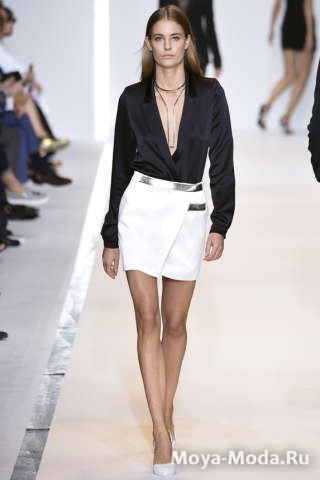 Модные юбки весна-лето 2015 Mugler