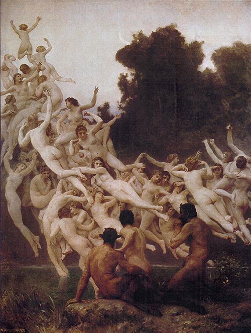 «Ореады». Автор: William Bouguereau. «Ореады». Автор: William Bouguereau.