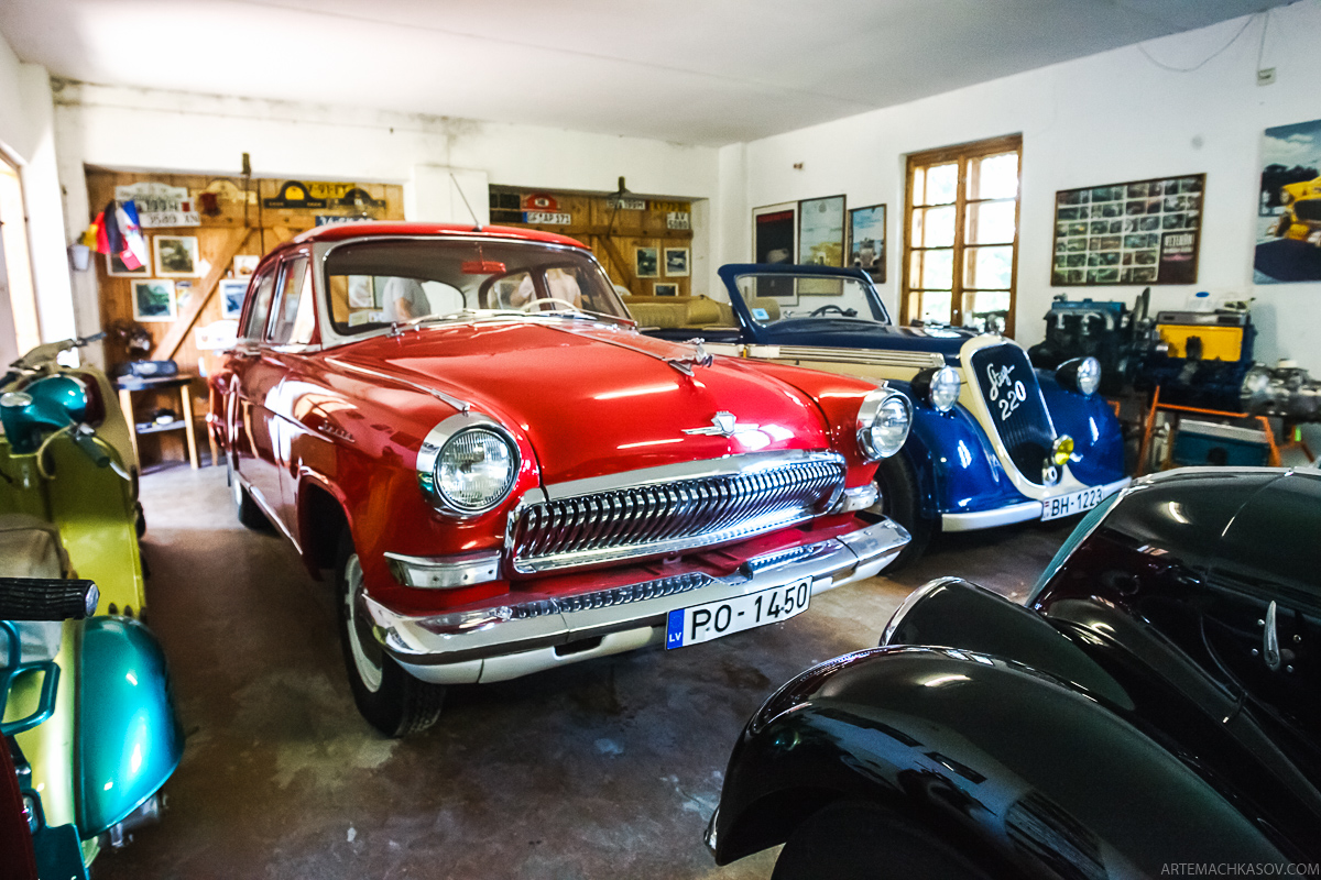 В гостях у латвийского реставратора старых автомобилей олдтаймер, реставратор, реставрация, старые автомобили