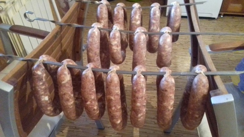 Великолепная краковская колбаса Великолепная краковская колбаса вкусно, домашнее, золотые руки, колбаса, муж