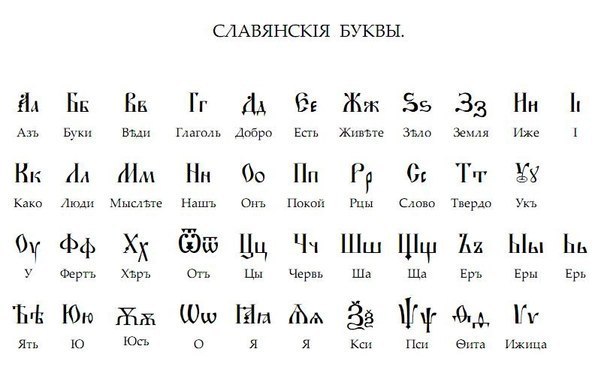Славянская азбука