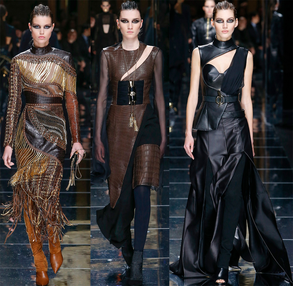 Модные платья Balmain